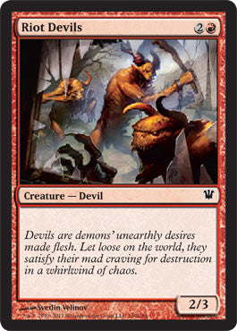 Riot Devils (Innistrad) Near Mint