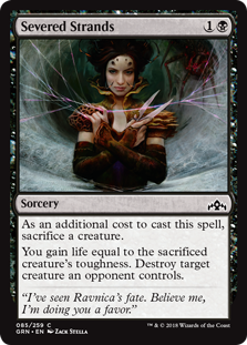 Severed Strands (Guilds of Ravnica) Near Mint