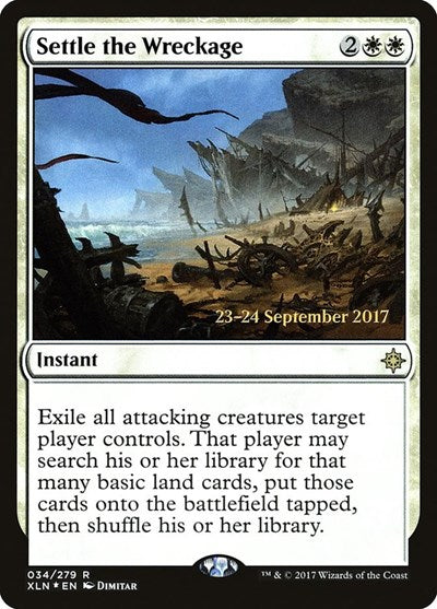 Settle the Wreckage (Promos: Prerelease Cards) Light Play Foil