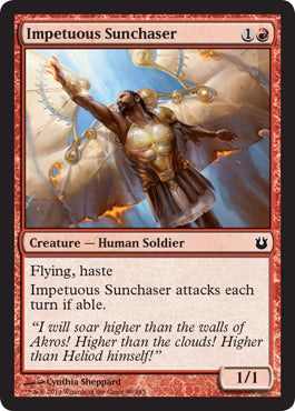Impetuous Sunchaser (Born of the Gods) Near Mint Foil