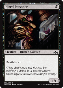 Hired Poisoner (Guilds of Ravnica) Near Mint