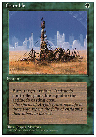 Crumble (4th Edition) Near Mint