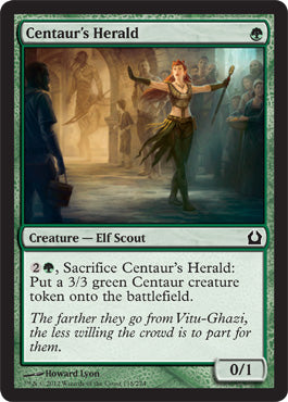 Centaur's Herald (Return to Ravnica) Medium Play