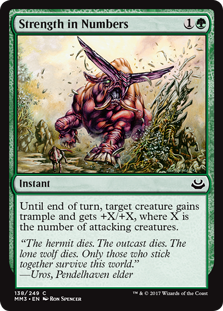 Strength in Numbers (Modern Masters 2017) Near Mint