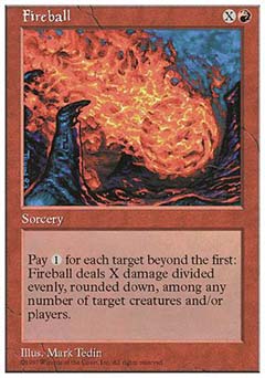 Fireball (5th Edition) Medium Play