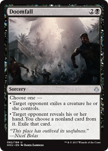 Doomfall (Hour of Devastation) Medium Play