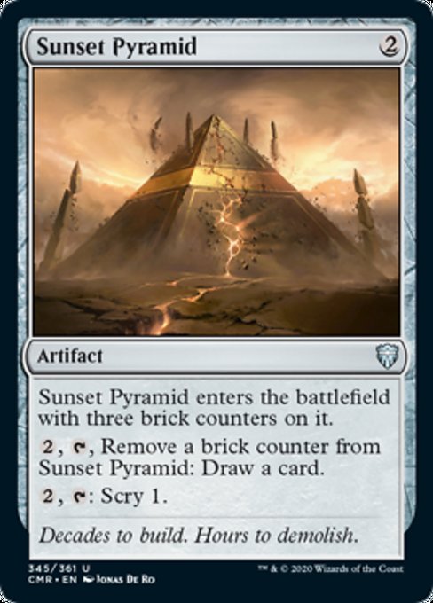 Sunset Pyramid (Commander Legends) Near Mint