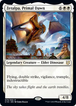 Zetalpa, Primal Dawn (Commander 2019) Light Play