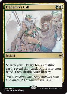 Eladamri's Call (Masters 25) Light Play