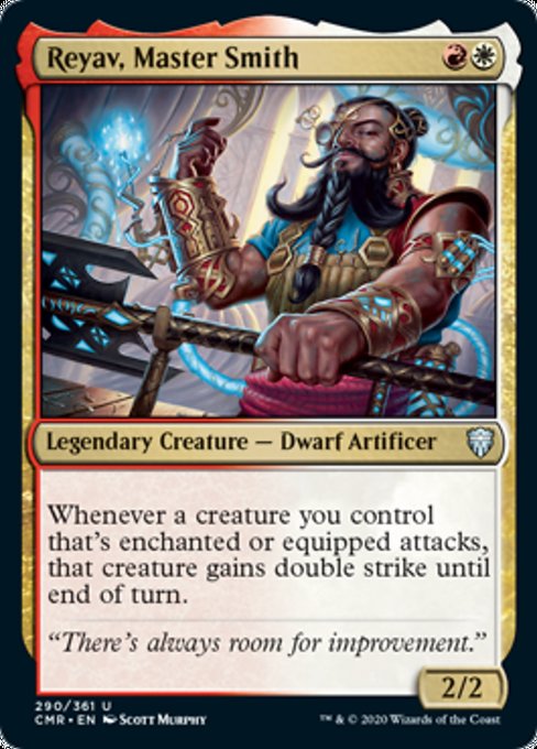 Reyav, Master Smith (Commander Legends) Near Mint Foil