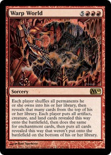 Warp World (Magic 2010 Core Set) Near Mint Foil