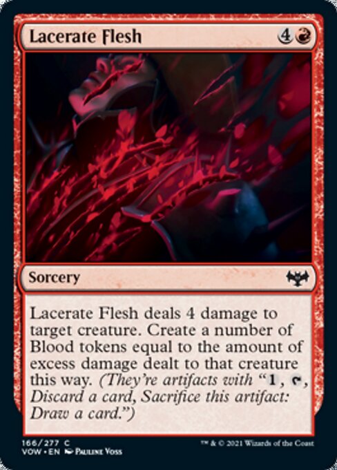 Lacerate Flesh (Innistrad: Crimson Vow) Near Mint Foil