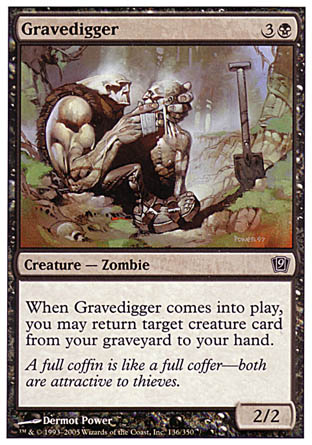 Gravedigger (9th Edition) Medium Play