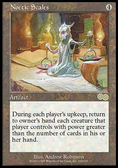 Noetic Scales (Urza's Saga) Medium Play