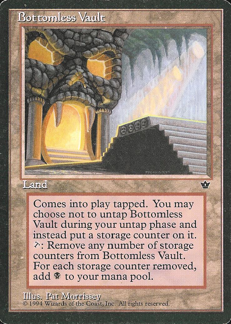 Bottomless Vault (Fallen Empires) Heavy Play