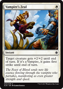Vampire's Zeal (Ixalan) Near Mint