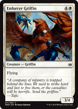 Enforcer Griffin (War of the Spark) Medium Play