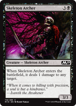 Skeleton Archer (Magic 2019 Core Set) Near Mint