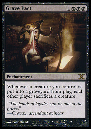 Grave Pact (10th Edition) Light Play