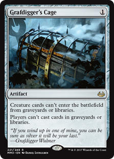 Grafdigger's Cage (Modern Masters 2017) Light Play