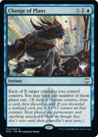 Change of Plans (Promo Pack: Streets of New Capenna) Light Play Foil