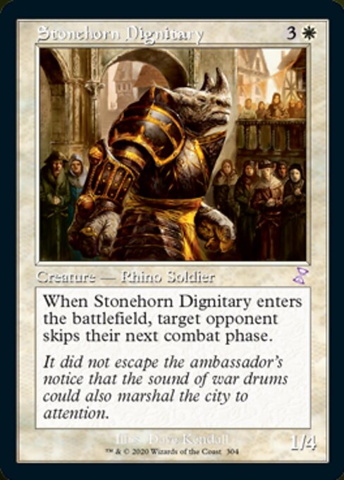 Stonehorn Dignitary (Time Spiral Remastered) Near Mint