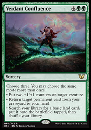 Verdant Confluence (Commander 2015) Near Mint