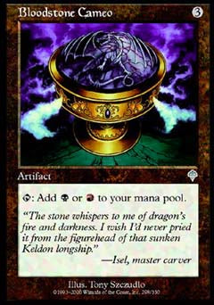 Bloodstone Cameo (Invasion) Light Play