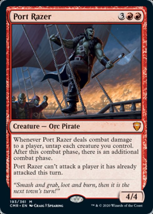 Port Razer (Commander Legends) Medium Play Foil