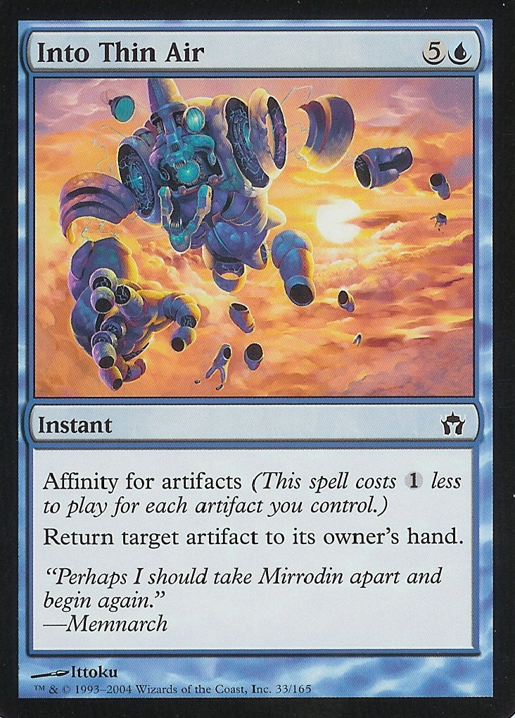 Into Thin Air (Fifth Dawn) Near Mint