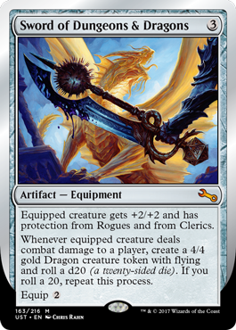 Sword of Dungeons & Dragons (Unstable) Light Play