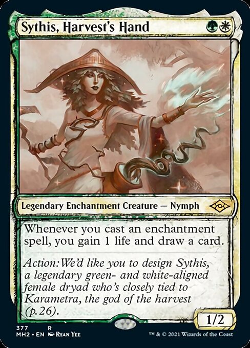 Sythis, Harvest's Hand (Showcase) (Modern Horizons 2) Near Mint Foil