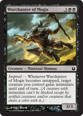 Warchanter of Mogis (Born of the Gods) Near Mint Foil