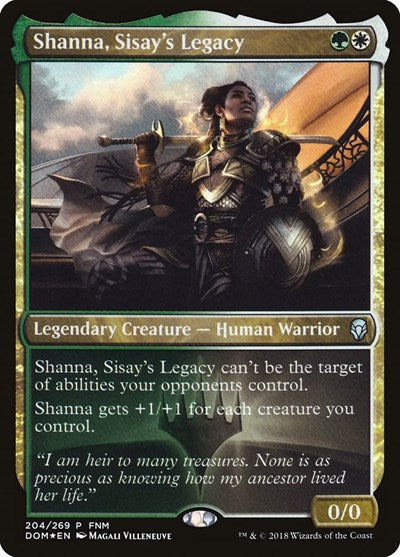 Shanna, Sisay's Legacy (Promos: FNM) Light Play Foil