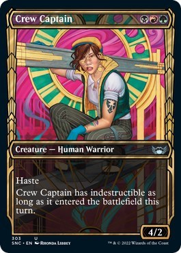 Crew Captain (Showcase) (Streets of New Capenna) Near Mint Foil