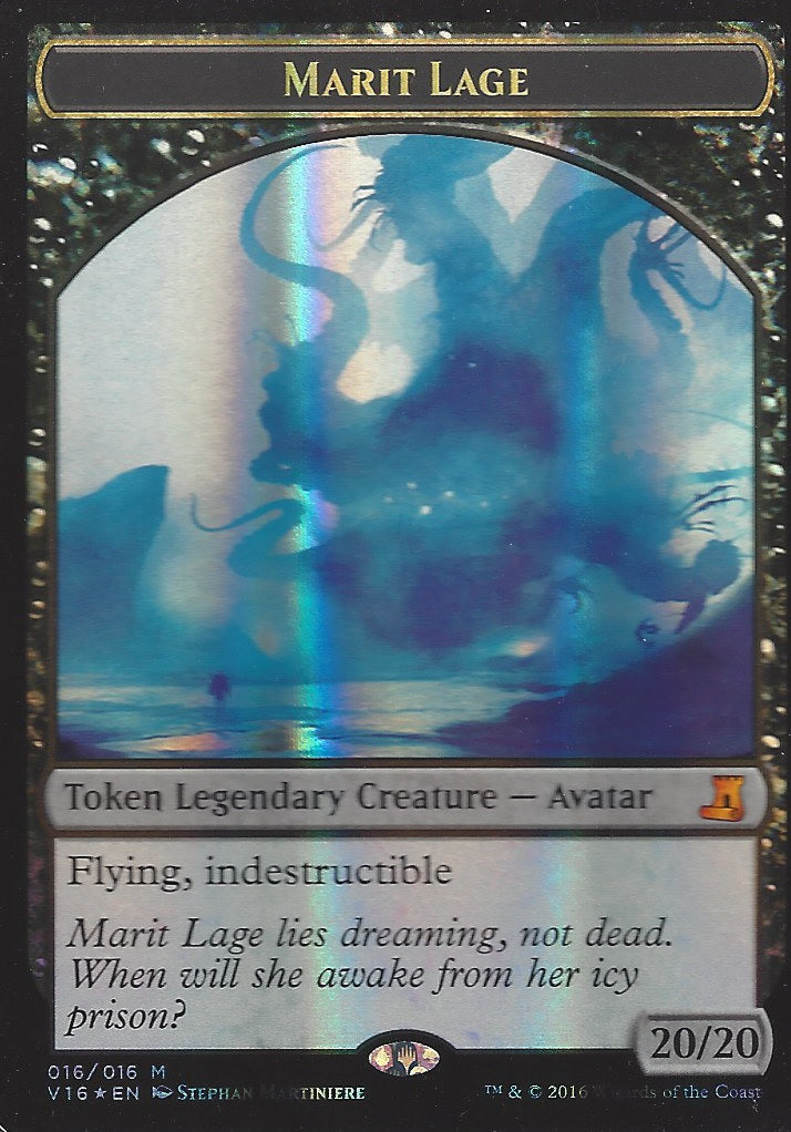 Marit Lage Token (From the Vault: Lore) Near Mint Foil