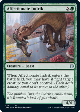 Affectionate Indrik (Jumpstart) Near Mint
