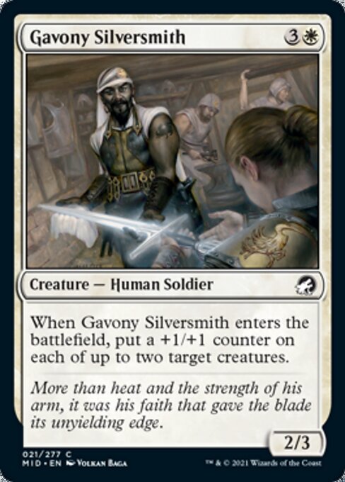 Gavony Silversmith (Innistrad: Midnight Hunt) Near Mint