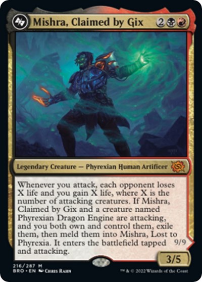 Mishra, Claimed by Gix (The Brothers' War) Near Mint