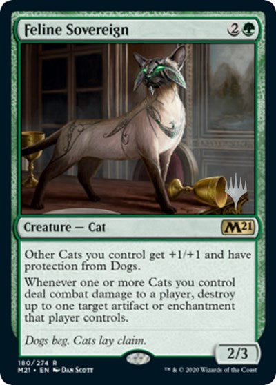 Feline Sovereign (Promo Pack: Core Set 2021) Light Play