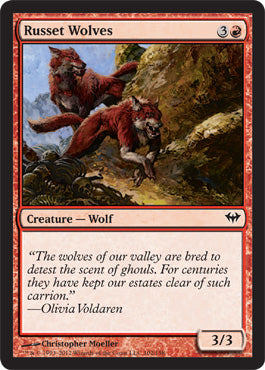 Russet Wolves (Dark Ascension) Light Play