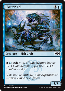 Skitter Eel (Ravnica Allegiance) Near Mint