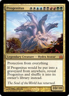 Progenitus (From the Vault: Legends) Light Play Foil