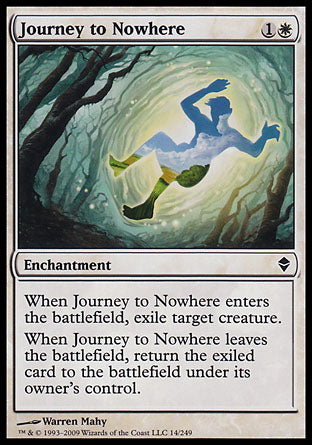 Journey to Nowhere (Zendikar) Medium Play