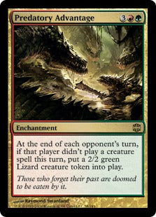 Predatory Advantage (Alara Reborn) Light Play