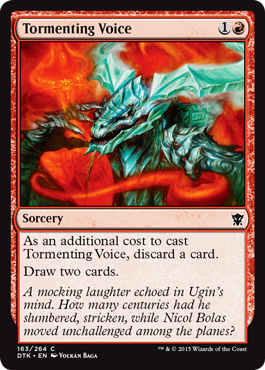 Tormenting Voice (Dragons of Tarkir) Near Mint