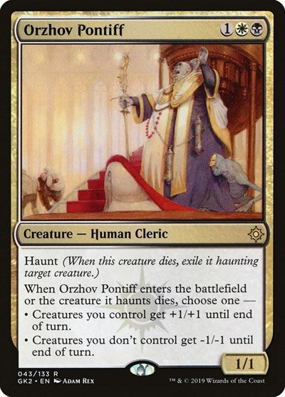 Orzhov Pontiff (Ravnica Allegiance: Guild Kits) Light Play