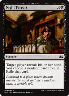 Night Terrors (Modern Masters 2017) Near Mint Foil