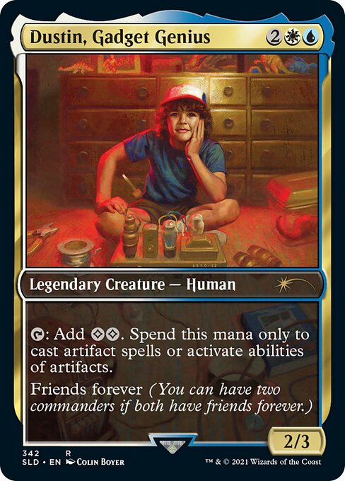 Dustin, Gadget Genius (Secret Lair) Light Play Foil