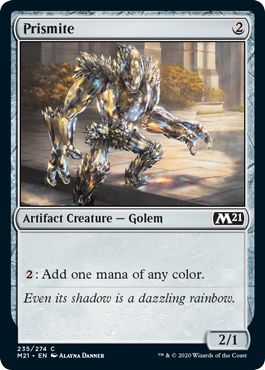 Prismite (Magic 2021 Core Set) Medium Play Foil